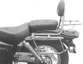Hepco & Becker Saddlebag tube-carrier for leatherbags-chrome for Suzuki GZ 125/250 | 625300 00 02