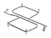Hepco & Becker Saddlebag tube-carrier for leatherbags-chrome for Yamaha XVS 1300 Midnight Star | 6254519 00 02