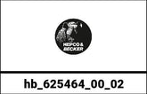 Hepco & Becker Saddlebag tube-carrier for leatherbags-chrome for Yamaha XV 750 / 1100 | 625464 00 02