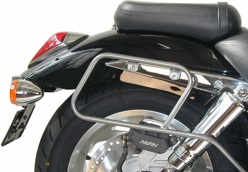 Hepco & Becker Saddlebag tube-carrier for leatherbags-chrome for Honda VTX 1800 | 625920 00 02