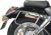 Hepco & Becker Saddlebag tube-carrier for leatherbags-chrome for Honda VTX 1800 | 625920 00 02