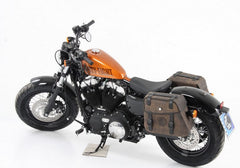 Hepco & Becker Saddlebag holder Cutout-black for Harley-Davidson Sportster 883 Roadster/Iron 883/Super Low/ 8 | 626718 00 01