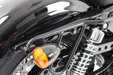 Hepco & Becker Saddlebag holder Cutout-black for Harley-Davidson Sportster 883 Roadster/Iron 883/Super Low/ 8 | 626718 00 01
