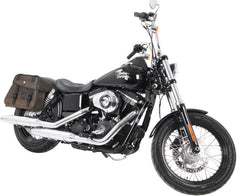 Hepco & Becker Saddlebag holder Cutout-black for Harley-Davidson Dyna Low Rider/ Wide Glide/Street Bob / Fat | 626726 00 01