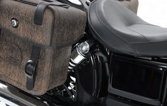 Hepco & Becker Saddlebag holder Cutout-black for Harley-Davidson Dyna Low Rider/ Wide Glide/Street Bob / Fat | 626726 00 01