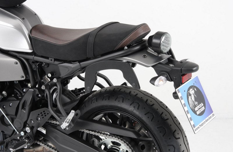 Hepco & Becker C-Bow Sidecarrier permanent mounted-black for Yamaha XSR 700 / XSR 700 Xtribute (2016-) | 6304550 00 01