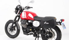 Hepco & Becker C-Bow sidecarrier-left side-black for Moto Guzzi V 7 II Scrambler / Stornello | 630548 00 01