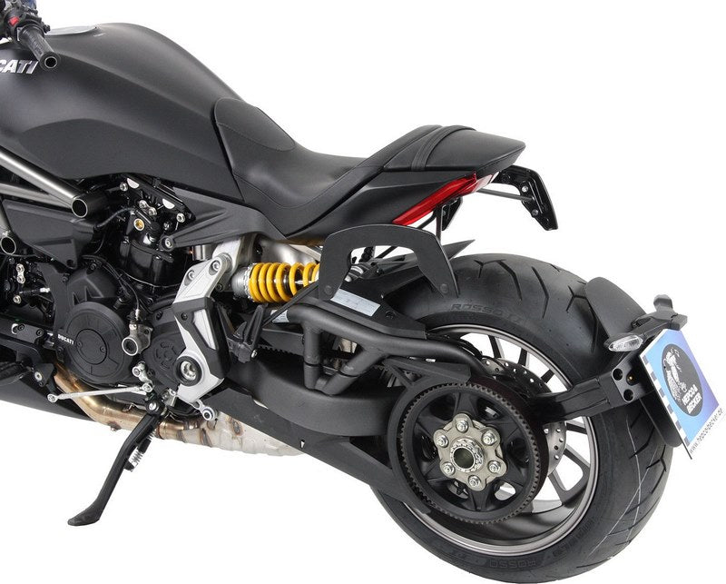 Hepco & Becker C-Bow sidecarrier-black for Ducati X Diavel / S from 2016 | 6307539 00 01