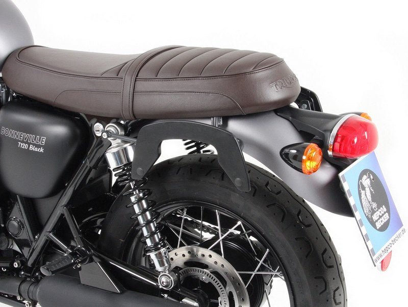 Hepco & Becker C-Bow sidecarrier-black for Triumph Bonneville T 100 / Black from 2017 | 6307559 00 01
