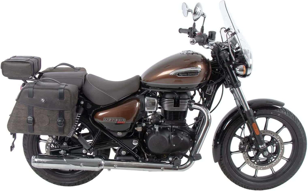 Hepco & Becker C-Bow sidecarrier chrome for Royal Enfield Meteor 350 (2021-) | 6307619 00 02
