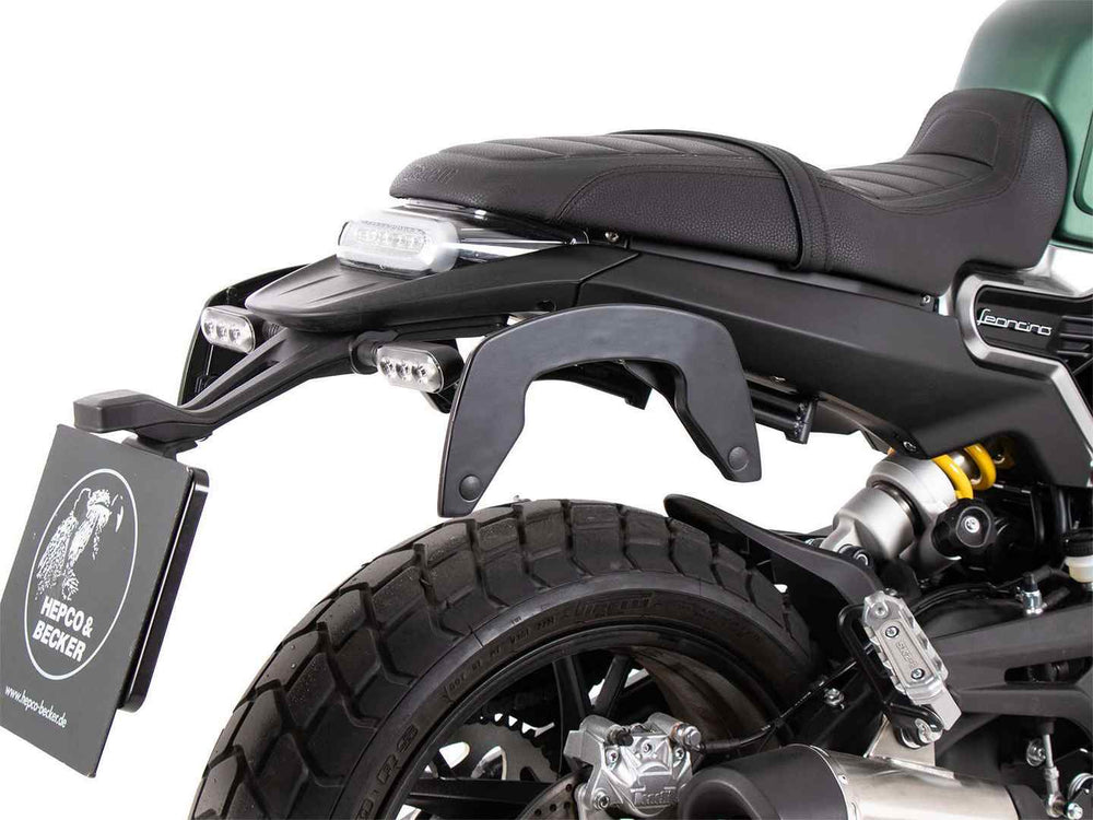 Hepco & Becker C-Bow sidecarrier black for Benelli Leoncino 800 (2022-) | 6307645 00 01