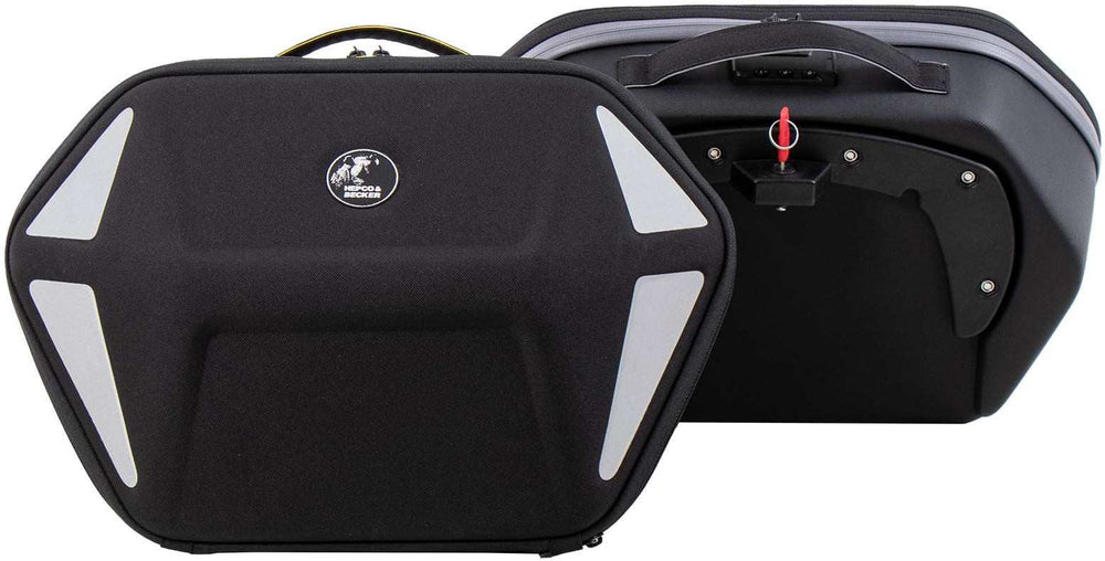 Hepco & Becker Royster Neo side bag set black for Hepco&Becker C-Bow holder | 640622 00 01