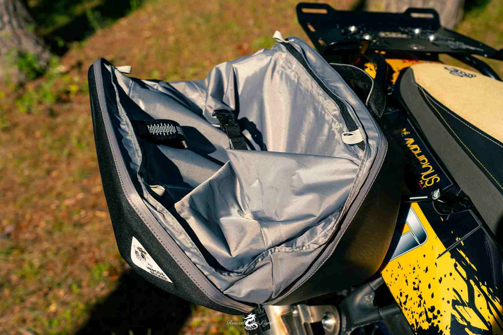 Hepco & Becker Royster Speed side bag set black/grey for C-Bow holder | 640624 00 01