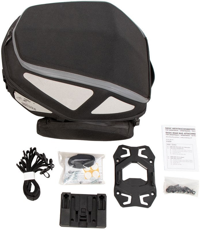 Hepco & Becker Royster Rear Bag Incl. Basic Fastening Adapter - Black | 640819 00 01