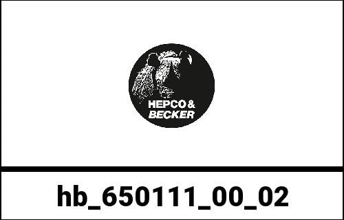 Hepco & Becker Side-and Topcasecarrierset-chrome for Honda GL 500 / 650 Silver Wing | 650111 00 02