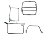 Hepco & Becker Side-and Topcasecarrierset-chrome for Honda CB 750 F 1 / F 2 | 650118 00 02