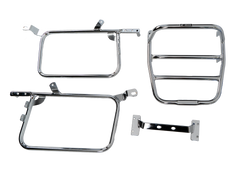 Hepco & Becker Side-and Topcasecarrierset-chrome for Honda CM 185 / CM 200 T | 650136 00 02