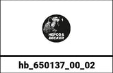 Hepco & Becker Side-and Topcasecarrierset-chrome for Honda CM 250 C / T | 650137 00 02