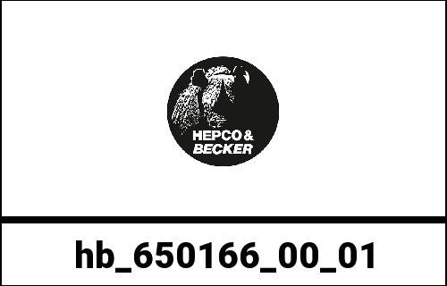 Hepco & Becker Side-and Topcasecarrierset-black for Honda VF 1000 F 1985-1987 | 650166 00 01