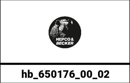 Hepco & Becker Side-and Topcasecarrierset-chrome for Honda VT 600 C | 650176 00 02