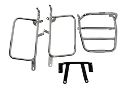 Hepco & Becker Side-and Topcasecarrierset-chrome for Kawasaki Z 400 / 440 A / B / C | 650203 00 02