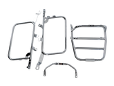 Hepco & Becker Side-and Topcasecarrierset-chrome for Kawasaki Z 550 LTD | 650210 00 02