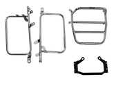 Hepco & Becker Side-and Topcasecarrierset-chrome for Kawasaki Z 1000 ST | 650222 00 02
