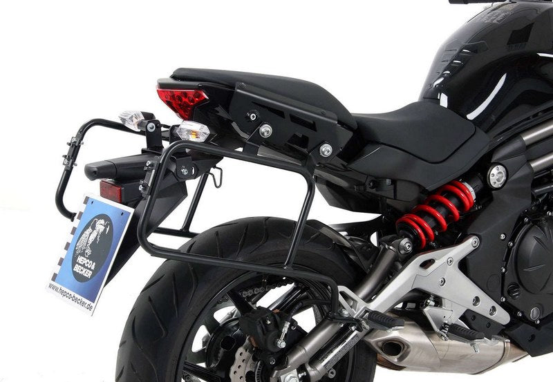 Hepco & Becker Sidecarrier Lock-it-black for Kawasaki ER-6n / 6f from 2012 | 6502516 00 01