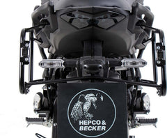 Hepco & Becker Sidecarrier Lock-it black for Kawasaki Versys 650 (2022-) | 6502550 00 01