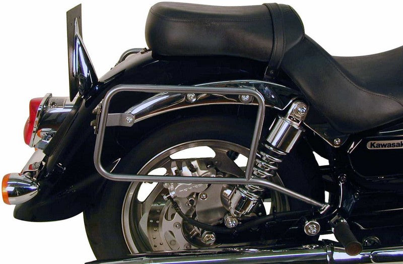Hepco & Becker Sidecarrier permanent mounted-chrome for Kawasaki VN 1600 Classic | 650295 00 02
