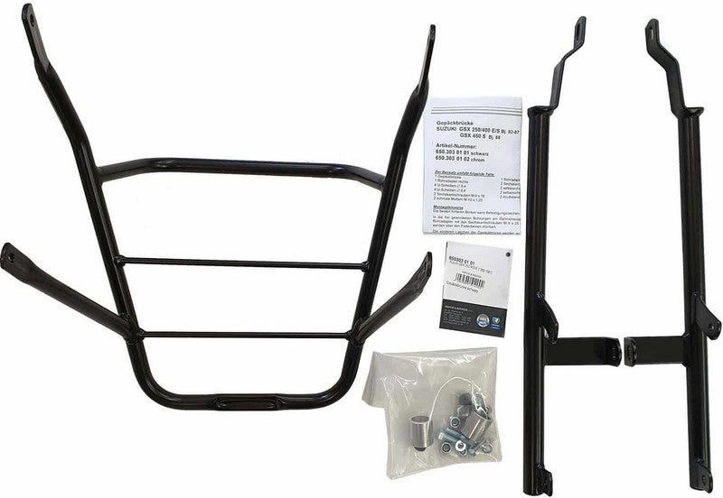 Hepco & Becker Tube Topcasecarrier-black for Suzuki GSX 250/400 E 1982-1986 | 650303 01 01