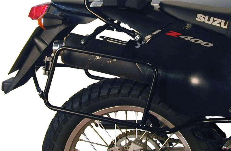 Hepco & Becker Sidecarrier permanent mounted-black for Suzuki DR-Z 400 / S | 650317 00 01