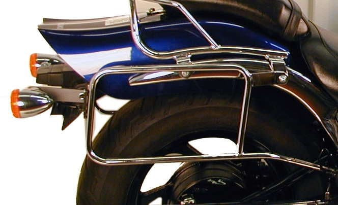 Hepco & Becker Sidecarrier permanent mounted-chrome for Suzuki M 800 Intruder until 2009 | 6503506 00 02