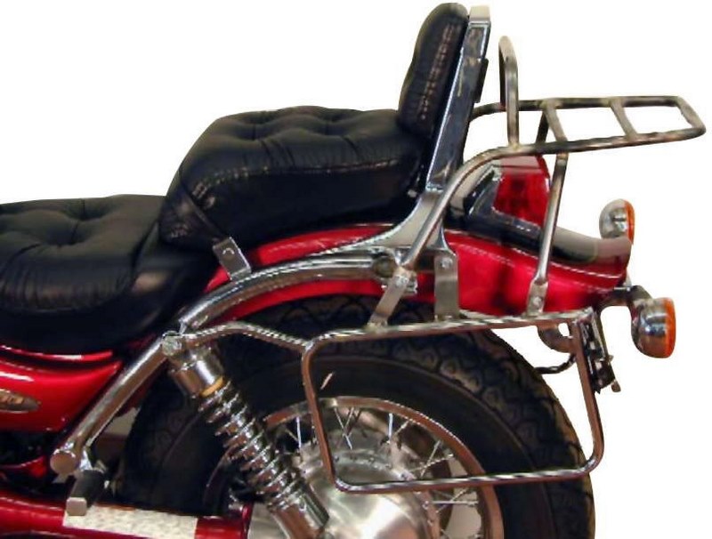 Hepco & Becker Side-and Topcasecarrierset-chrome for Suzuki VS 800 GL / VS 600 GLP | 650367 00 02
