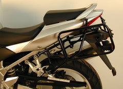 Hepco & Becker Sidecarrier permanent mounted-black for Suzuki SV 1000/S | 650377 00 01