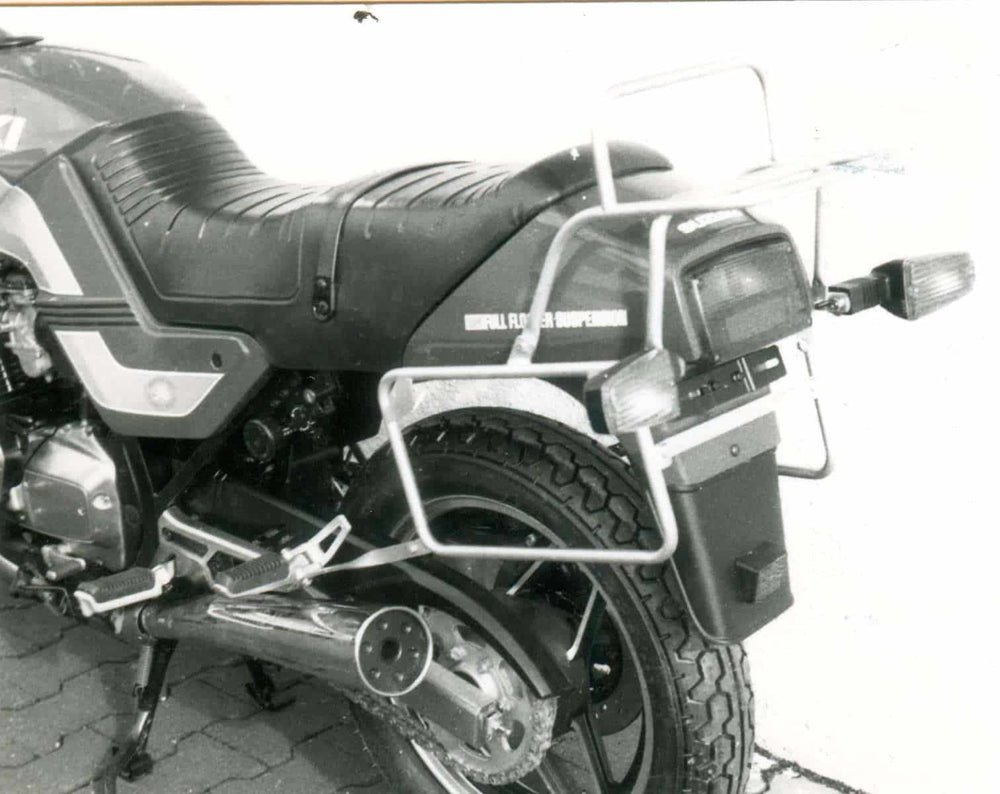 Hepco & Becker Sidecarrier permanent mounted-black for Suzuki GSX 600 F from 1998 | 650391 00 01