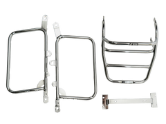Hepco & Becker Side-and Topcasecarrierset-chrome for Yamaha XS 650 | 650409 00 02