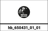 Hepco & Becker Alurack topcasecarrier-black for Yamaha FZS 1000 Fazer until 2005 | 650431 01 01