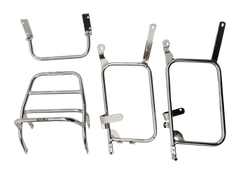 Hepco & Becker Side-and Topcasecarrierset-chrome for Moto Guzzi 850 Le Mans II | 650504 00 02