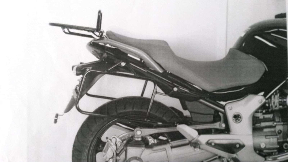 Hepco & Becker Sidecarrier permanent mounted-black for Moto Guzzi 1200 Sport | 650538 00 01