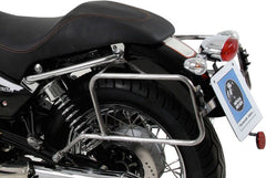 Hepco & Becker Sidecarrier permanent mounted-chrome for Moto Guzzi Nevada 750 Anniversario from 2010 | 650543 00 02