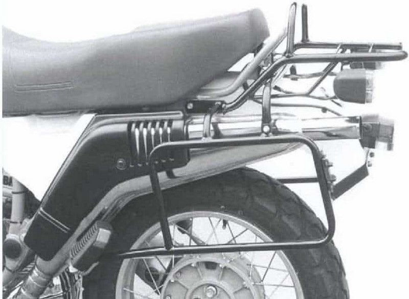 Hepco & Becker Side-and Topcasecarrierset-black for BMW R 80 GS Basic | 650623 00 01