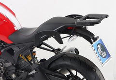 Hepco & Becker Alurack topcasecarrier-black for Ducati Monster 1100 evo | 6507502 01 01