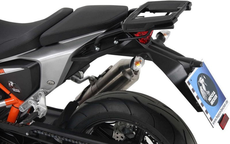 Hepco & Becker Alurack Topcasecarrier-black for KTM 690 Duke from 2012 | 6507510 01 01