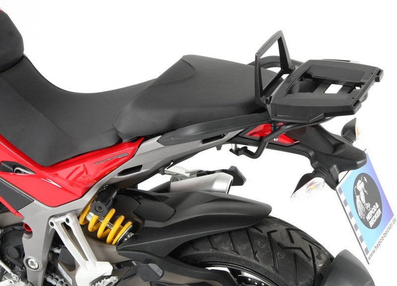 Hepco & Becker Alurack topcasecarrier – black for Ducati Multistrada 1200 / S from 2015 | 6507531 01 01