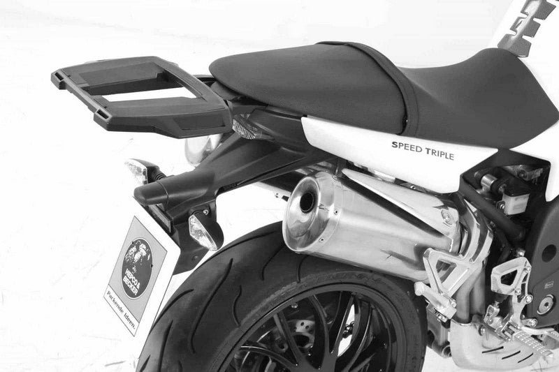 Hepco & Becker Alurack topcasecarrier-black for Triumph Speed Triple (1050) 2008-2010 | 650755 01 01
