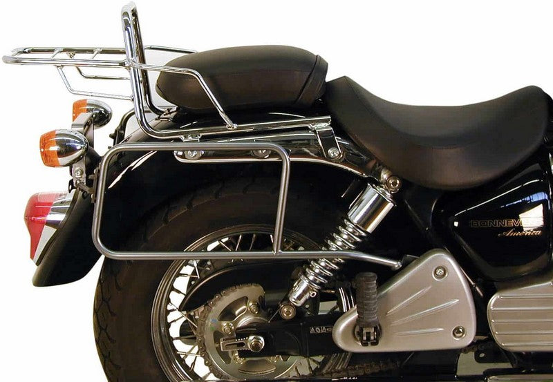 Hepco & Becker Sidecarrier permanent mounted-chrome for Triumph Bonneville Amerika until 2010 | 650782 00 02
