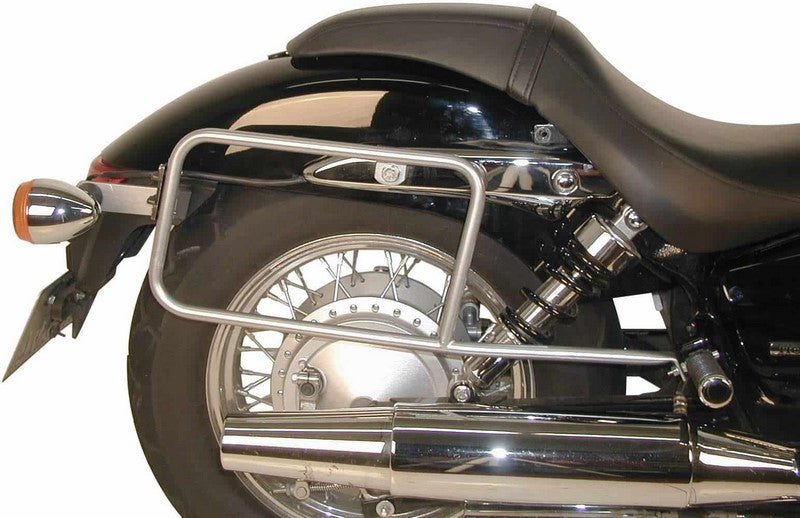 Hepco & Becker Sidecarrier permanent mounted-chrome for Honda VT 750 Shadow Spirit | 650951 00 02
