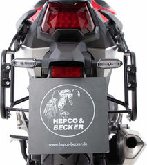 Hepco & Becker Sidecarrier Lock-it black for Honda NC 750 X/DCT (2021-) | 6509530 00 01
