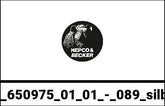 Hepco & Becker Journey Topcase 40-black/-silver incl. modelspecific carrier SET | 650975 01 01 - 089 silber